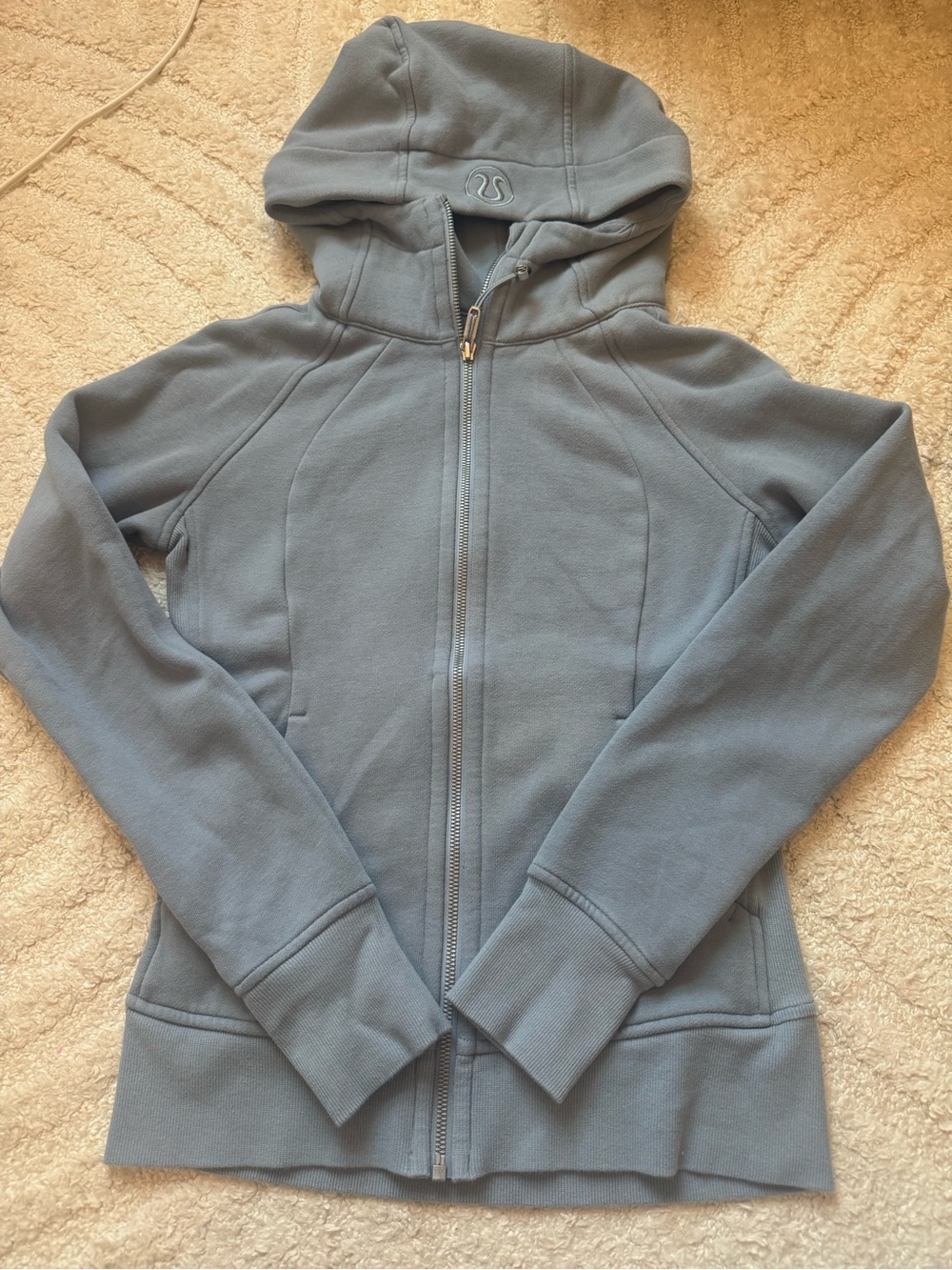 lululemon athletica Scuba Blue Hooded Full-Zip Jacket